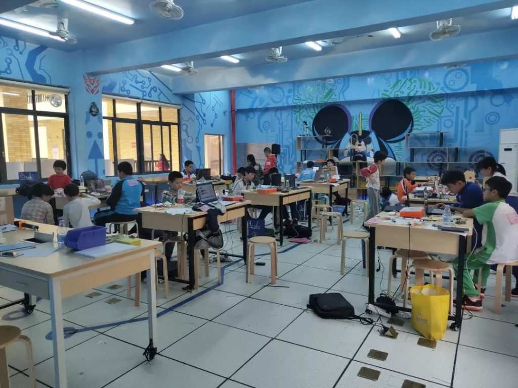 小学组竞赛现场