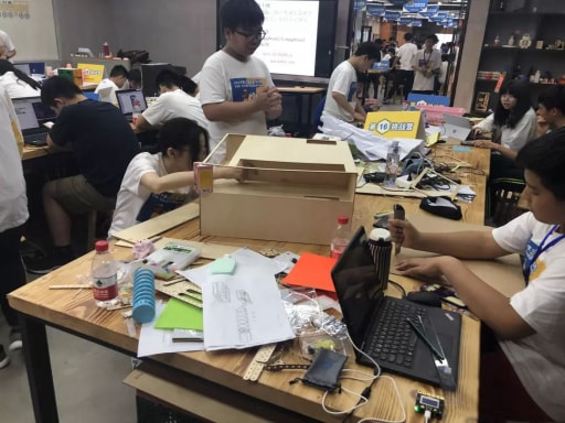 创客马拉松挑战赛现场