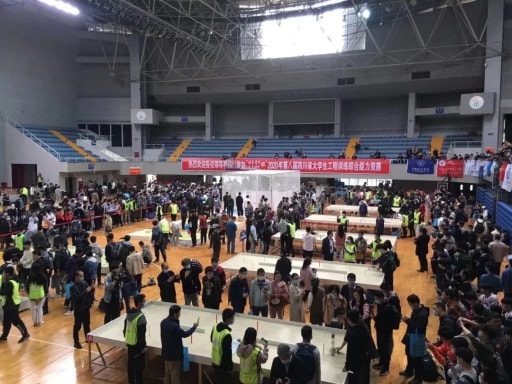 比赛火热开展中