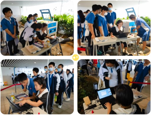 雷宇助力中国科学院深圳理工大学附属实验高级中学第二届科技节活动完美收官！
