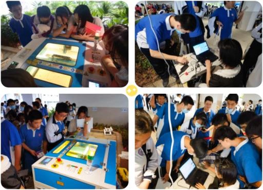 雷宇助力中国科学院深圳理工大学附属实验高级中学第二届科技节活动完美收官！