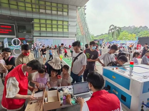 感受科技魅力沐浴科普阳光