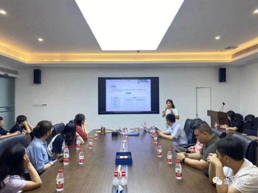 热烈欢迎东莞市松山湖教育管理中心一行莅临我司开展研修活动！