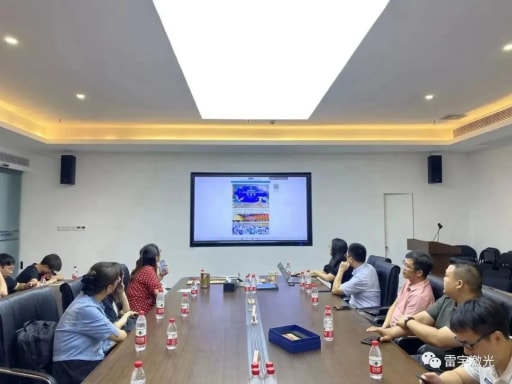 热烈欢迎东莞市松山湖教育管理中心一行莅临我司开展研修活动！